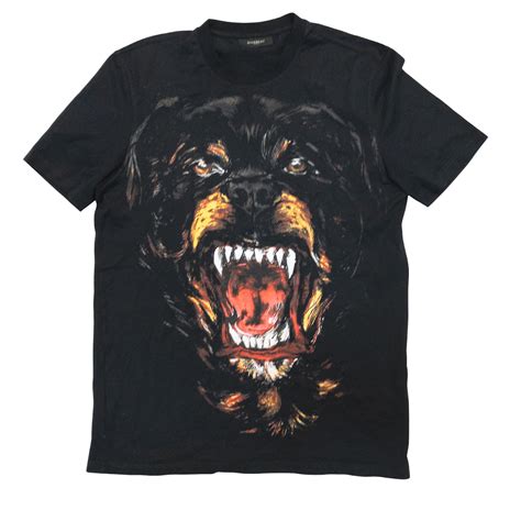 givenchy rottweiler t shirt uk|givenchy crew neck rottweiler.